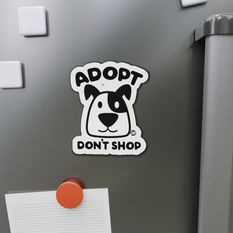 Load image into Gallery viewer, Adopt Don&#39;t Shop Dog Die-Cut Magnets, Cute Dog magnets, Dog Fridge Magnets, Dog Locker Magnets, Dog Rescue Support Magnet
