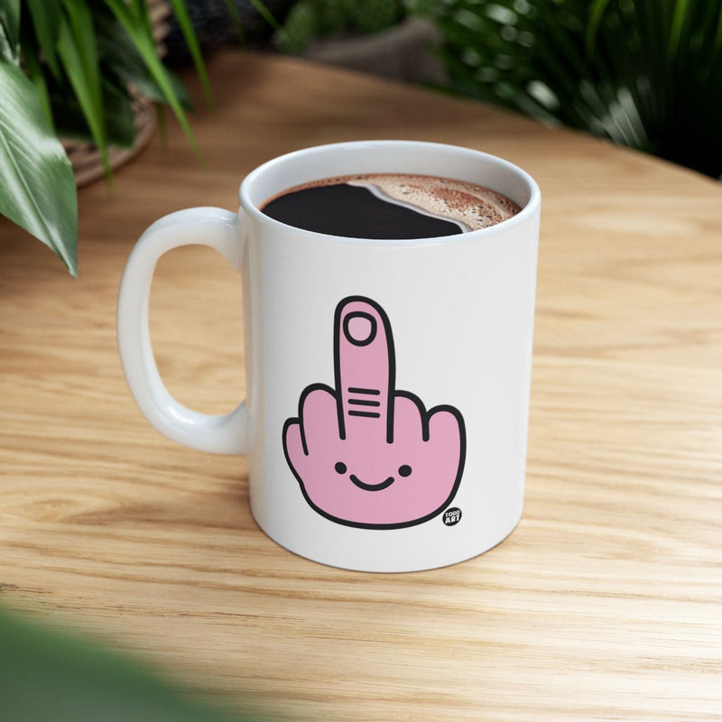 Load image into Gallery viewer, Cute F You Hand Gesture Coffee Mug for Fun Sipping
