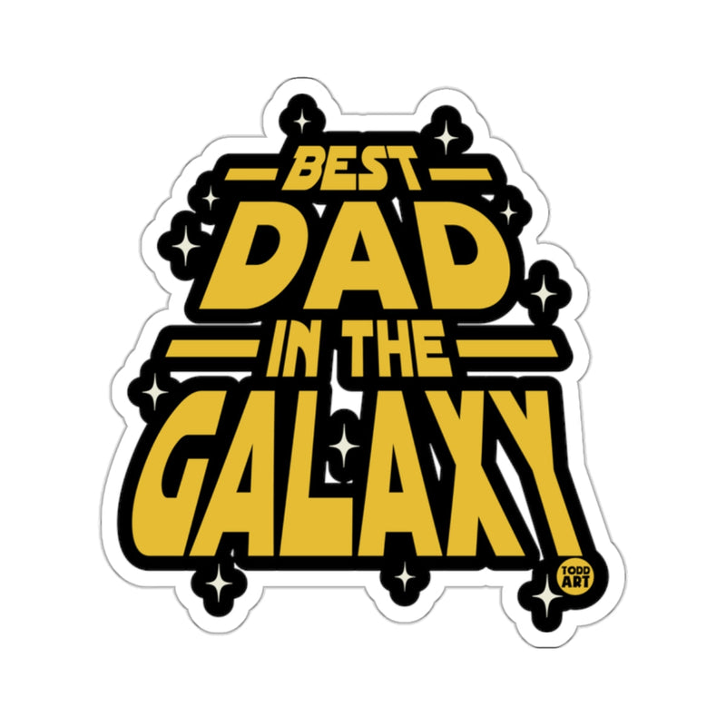 Load image into Gallery viewer, Best Dad in the Galaxy Father's Day Gift Sticker
