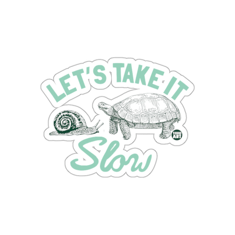 Load image into Gallery viewer, Let's Take It Slow Snail and Turtle product
