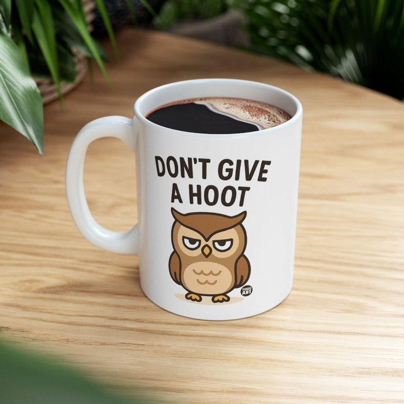 Load image into Gallery viewer, Don't Give a Hoot Owl Mug Coffee Cup for Beverage

