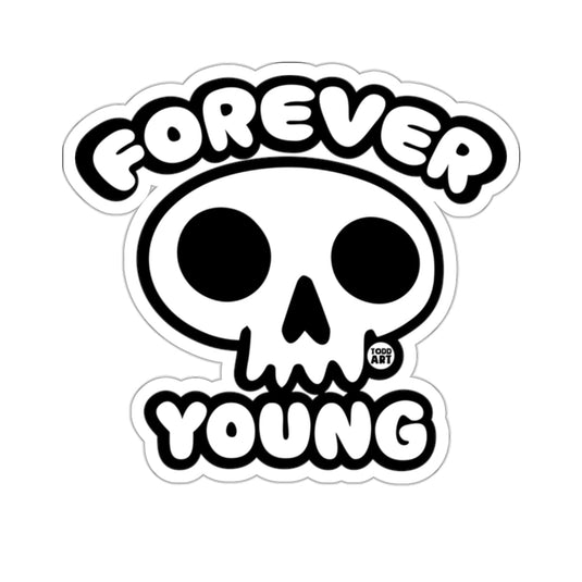 FOREVER YOUNG Skull Todd Art Creative Graphic product