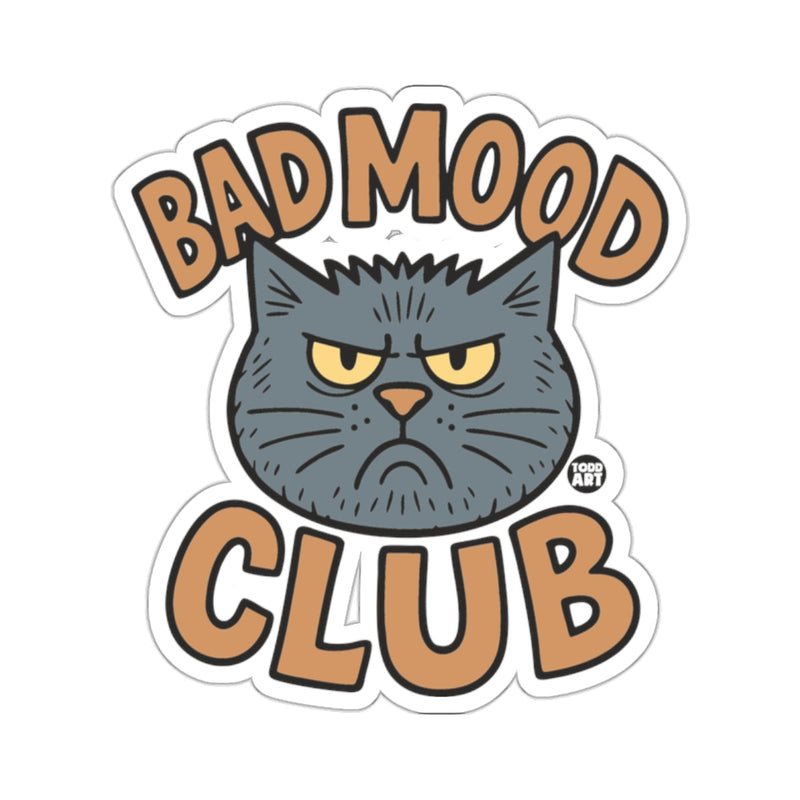Load image into Gallery viewer, Grumpy Cat BAD MOOD CLUB Attitude Sticker 
