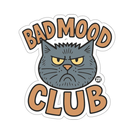 Grumpy Cat BAD MOOD CLUB Attitude Sticker 