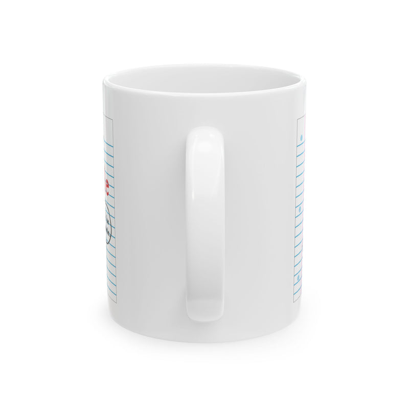 Load image into Gallery viewer, A is For Asshole 11oz White Mug, Funny Asshole Mug, Adult Humor Mugs
