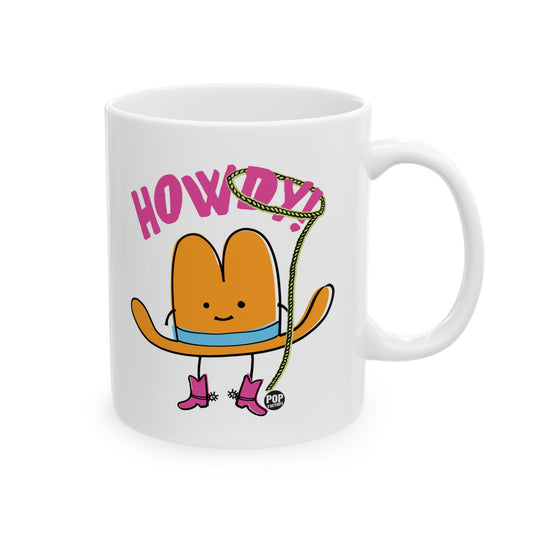 Howdy Hat Mug