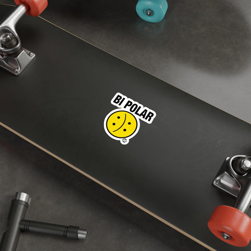 Load image into Gallery viewer, Bipolar Skateboard Sticker Cool Graphics Accessory
