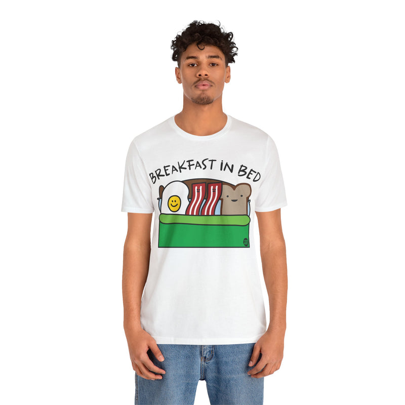 Load image into Gallery viewer, Unisex Jersey Short Sleeve Tee - BREAKFAST IN BED
