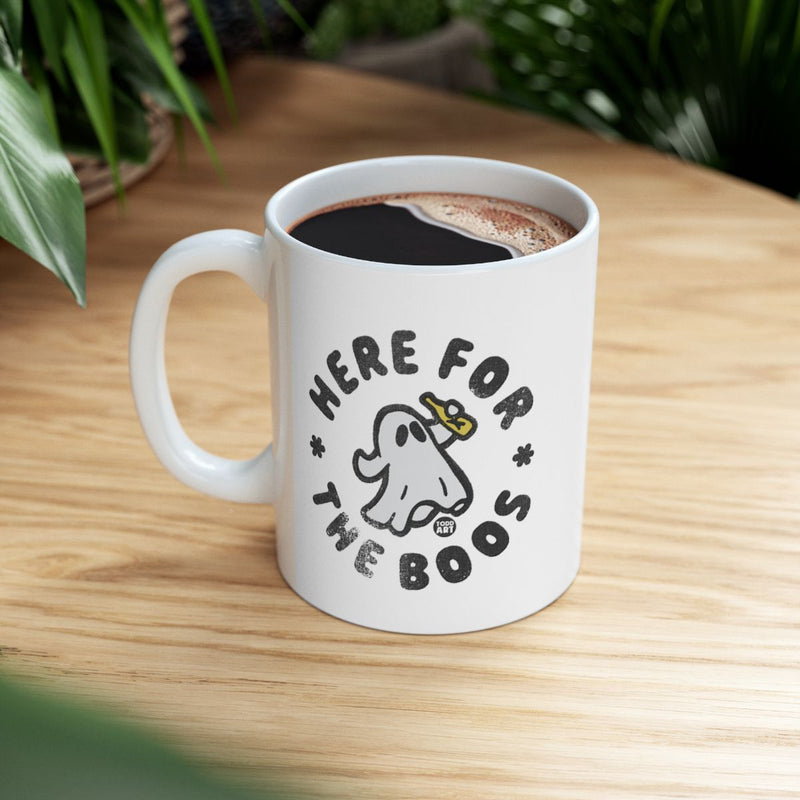 Load image into Gallery viewer, Here for the Boos Halloween Ghost Mug
