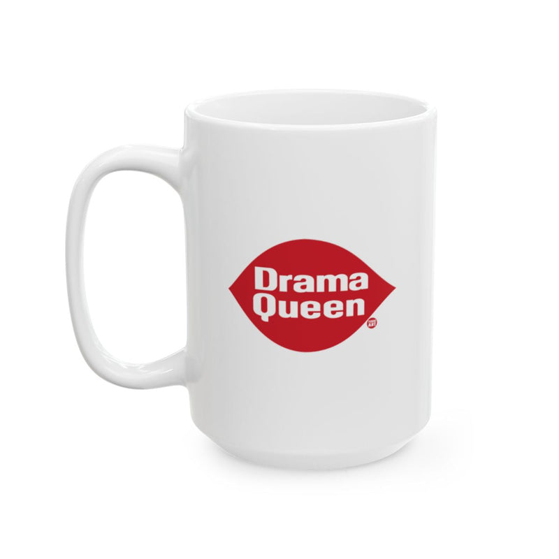 Load image into Gallery viewer, Drama Queen Red Lips Design Coffee Mug Product
