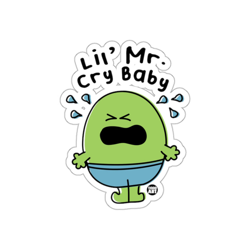 Load image into Gallery viewer, Lil' Mr Cry Baby Character Sticker Decoration
