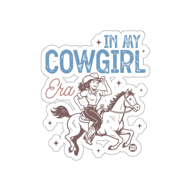 Load image into Gallery viewer, In My Cowgirl Era Stylish Horseback Riding Sticker
