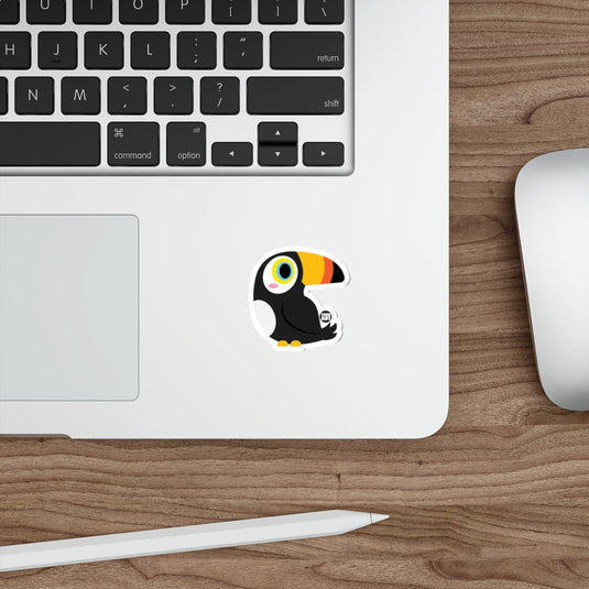 Colorful Toucan Bird Sticker for Laptops and Notebooks