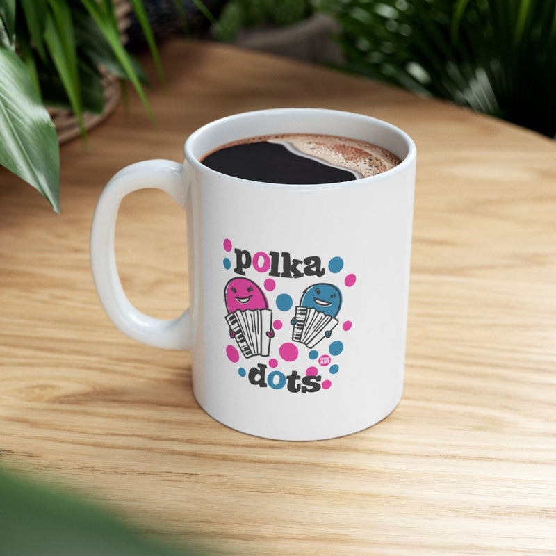 Load image into Gallery viewer, Polka Dots Charming Morning Coffee Mug For Enthusiasts
