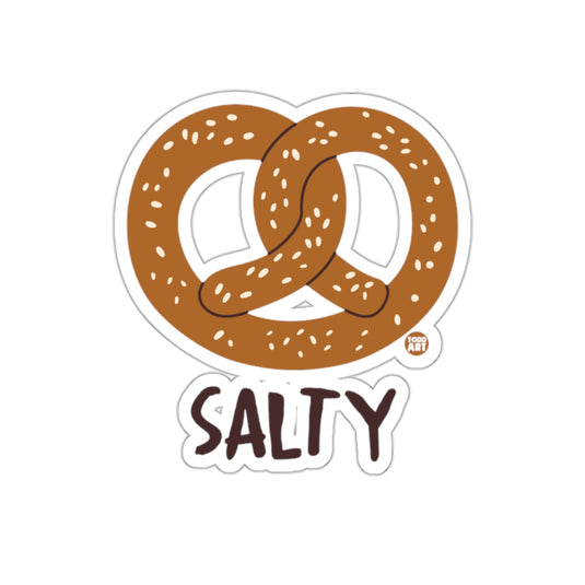 Pretzel Salty Graphic Sticker fun decal for food lovers