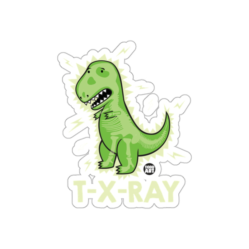 Load image into Gallery viewer, T-X-RAY Doodle Dinosaur Illustration Sticker
