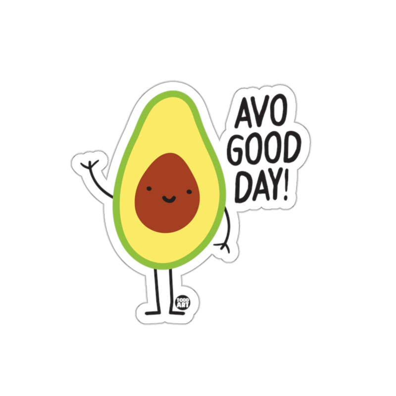 Load image into Gallery viewer, Avo Good Day Cute Avocado Character Sticker
