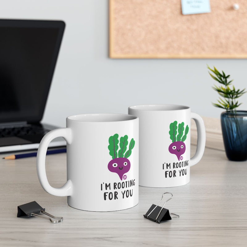 Load image into Gallery viewer, I'm Rooting for You Motivational Mug for Daily Inspiration
