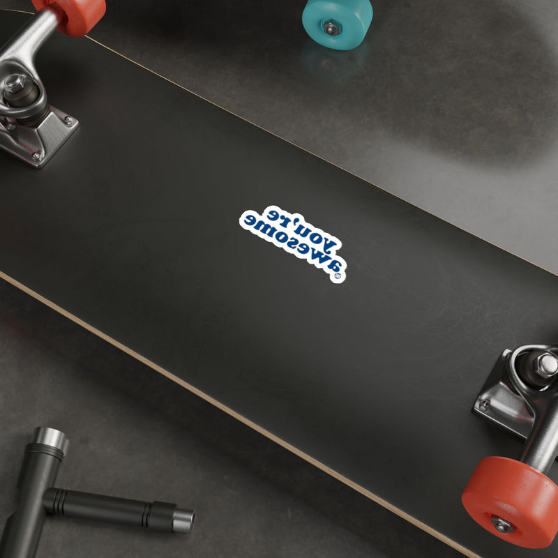 Load image into Gallery viewer, You're Awesome Black Custom Skateboard Deck
