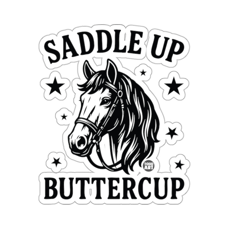 Load image into Gallery viewer, Saddle Up Buttercup Horse Head Stars 

