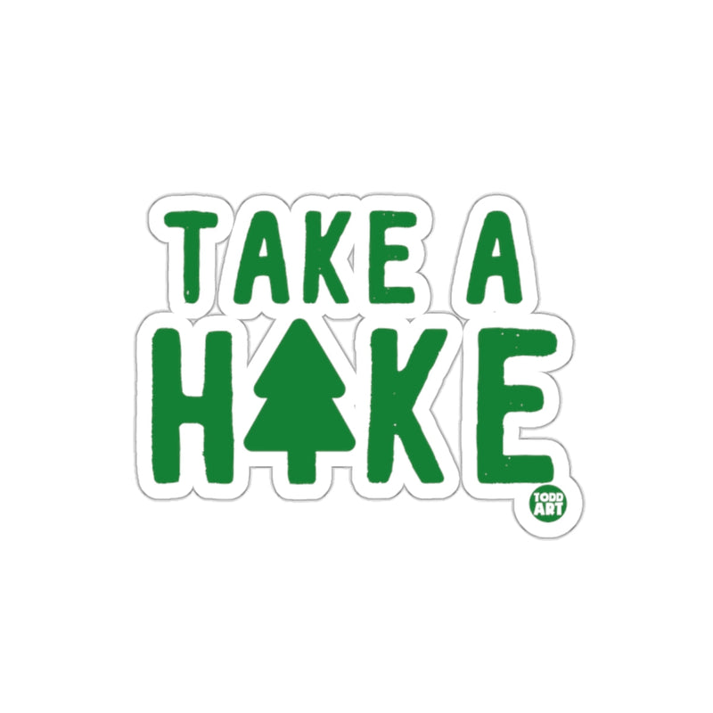 Load image into Gallery viewer, Take A Hike Nature Adventure Todd Art Design sticker
