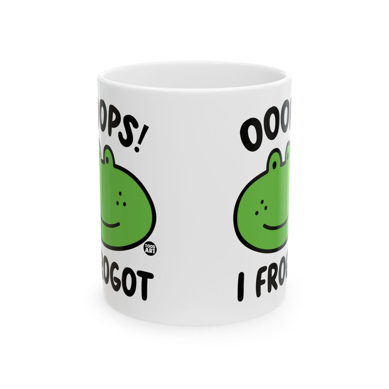 Load image into Gallery viewer, Ooops Frogot Frog Mug, Funny Mugs for Him, Sarcastic Mens Mug, Funny Coffee Mug Men
