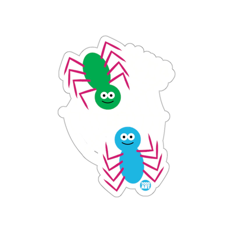 Load image into Gallery viewer, Colorful Cute Spider Cartoon Sticker Product
