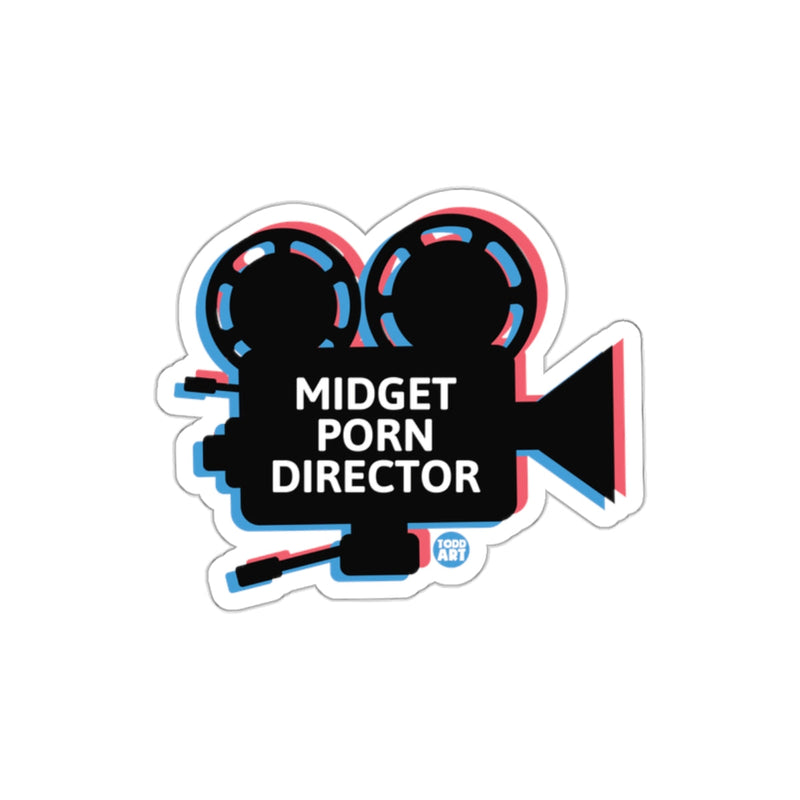 Load image into Gallery viewer, Vintage Camera Midget Porn Director Sticker
