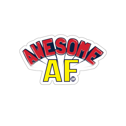 Awesome AF Sticker perfect for any surface