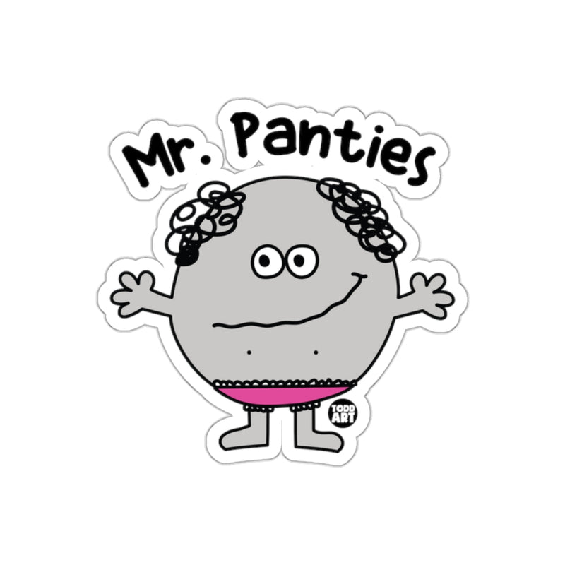 Load image into Gallery viewer, Mr. Panties Cartoon Character Sticker Fun Art Print
