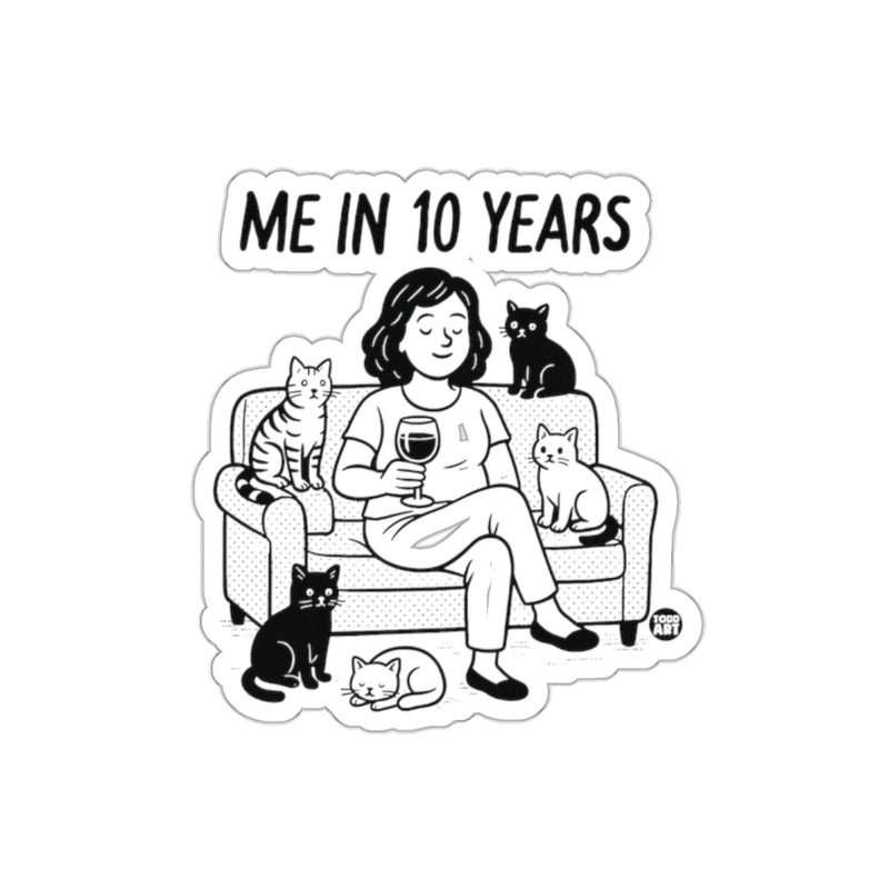 Load image into Gallery viewer, Me In 10 Years Cat Lover Sitting on Sofa product
