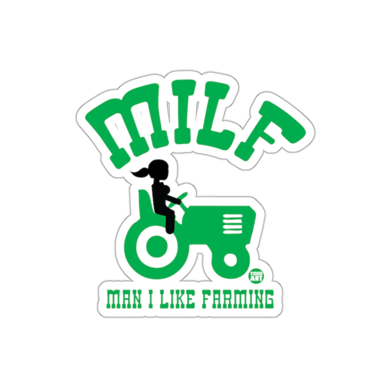 Load image into Gallery viewer, Man I Like Farming Tractor Sticker Fun Farming Design
