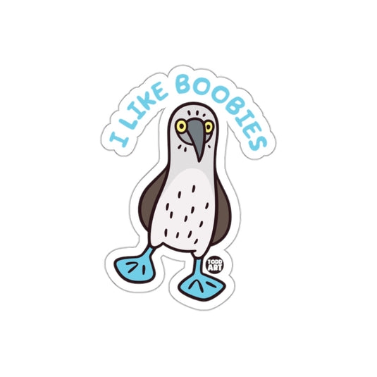 Blue Footed Booby I Like Boobies Sticker