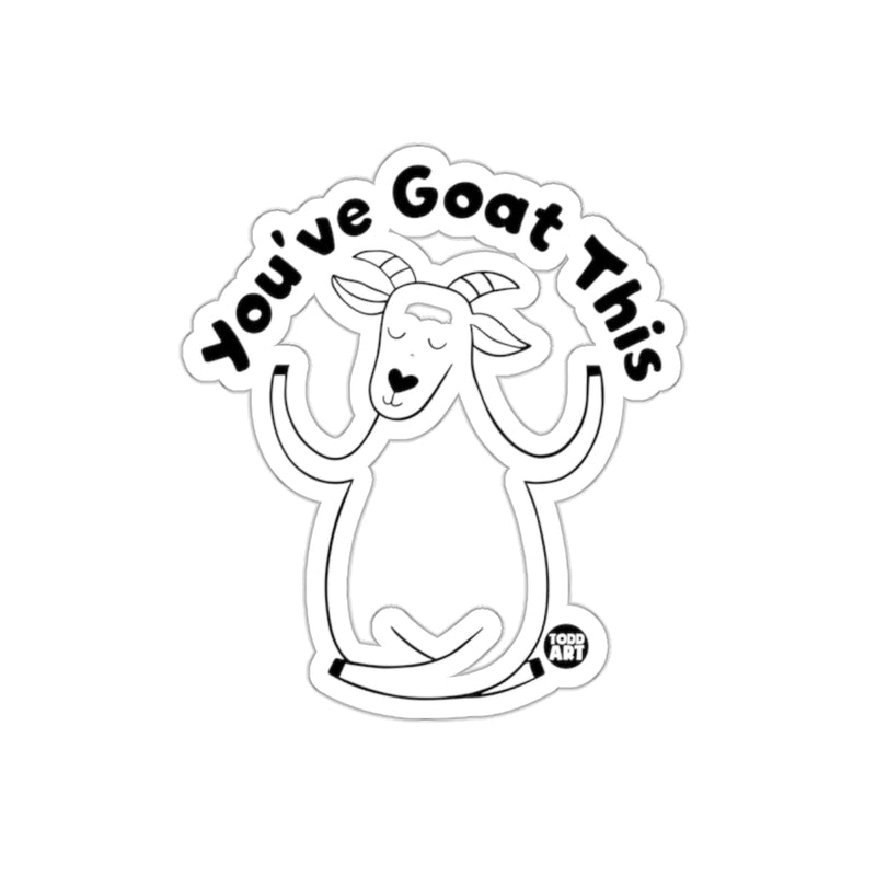 Load image into Gallery viewer, You've Goat This Fun Motivational Sticker product
