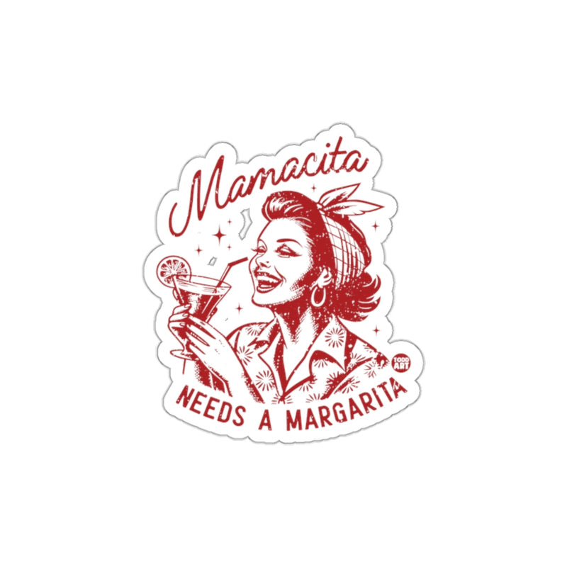 Load image into Gallery viewer, Fun and Vibrant Mamacita Needs A Margarita Sticker
