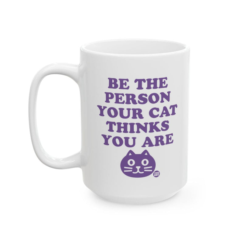 Load image into Gallery viewer, Inspirational Cat Quote Mug for Cat Lovers
