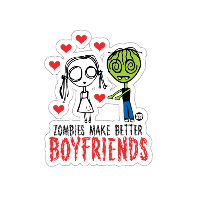 Load image into Gallery viewer, Zombies Make Better Boyfriends Love Illustration
