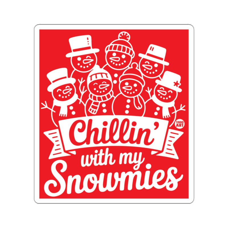 Load image into Gallery viewer, Chillin' with my Snowmies Fun Snowman Friends 

