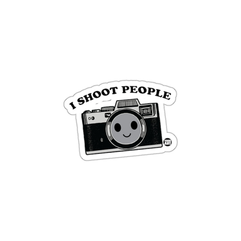 Load image into Gallery viewer, I Shoot People Funny Camera Photography Sticker
