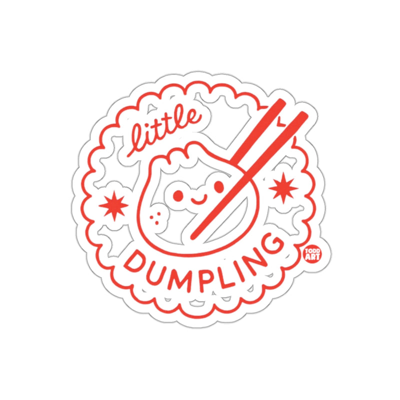 Load image into Gallery viewer, Little Dumpling Cute Sticker With Chopsticks Design
