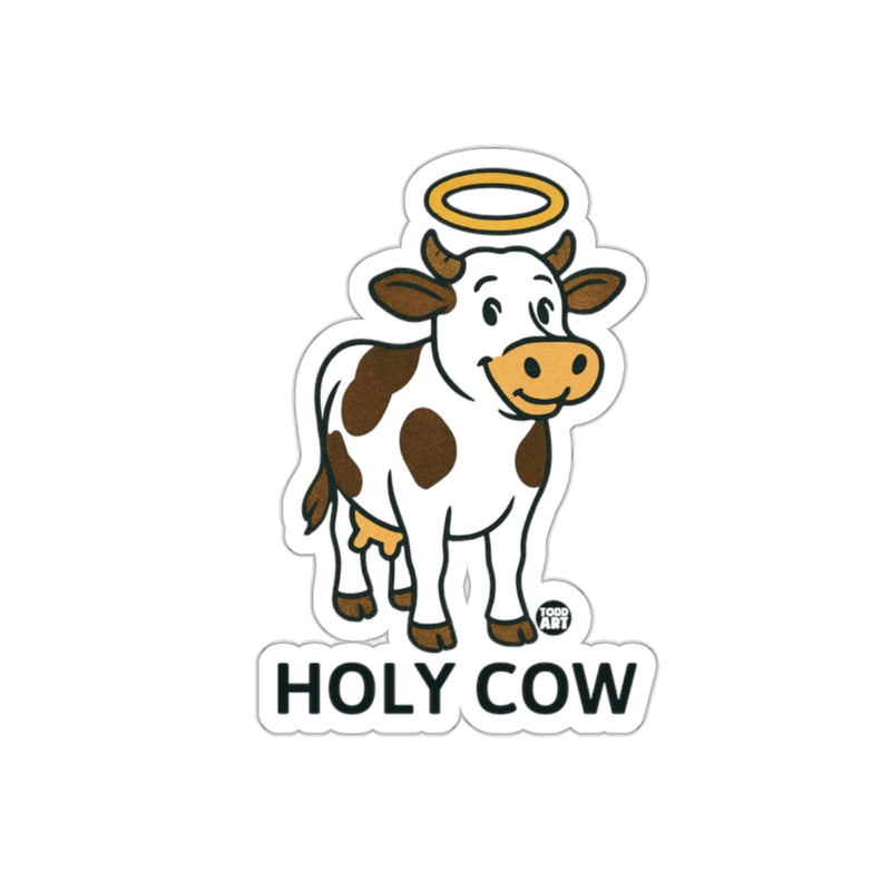 Load image into Gallery viewer, Holy Cow With Halo Cute Animal Cartoon Sticker
