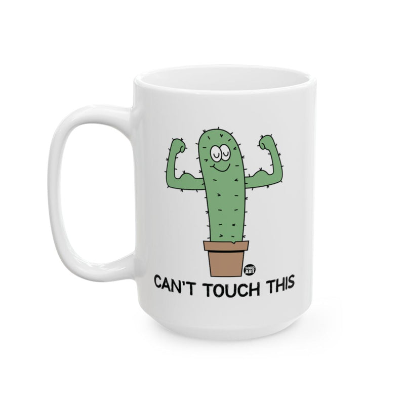 Load image into Gallery viewer, Can't Touch This Cactus Themed Coffee Mug
