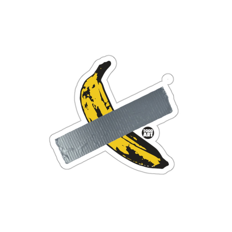 Load image into Gallery viewer, Banana Taped Sticker Art Funny Todd Art Design
