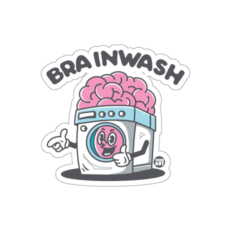 Load image into Gallery viewer, Funny Brainwash Washing Machine Sticker
