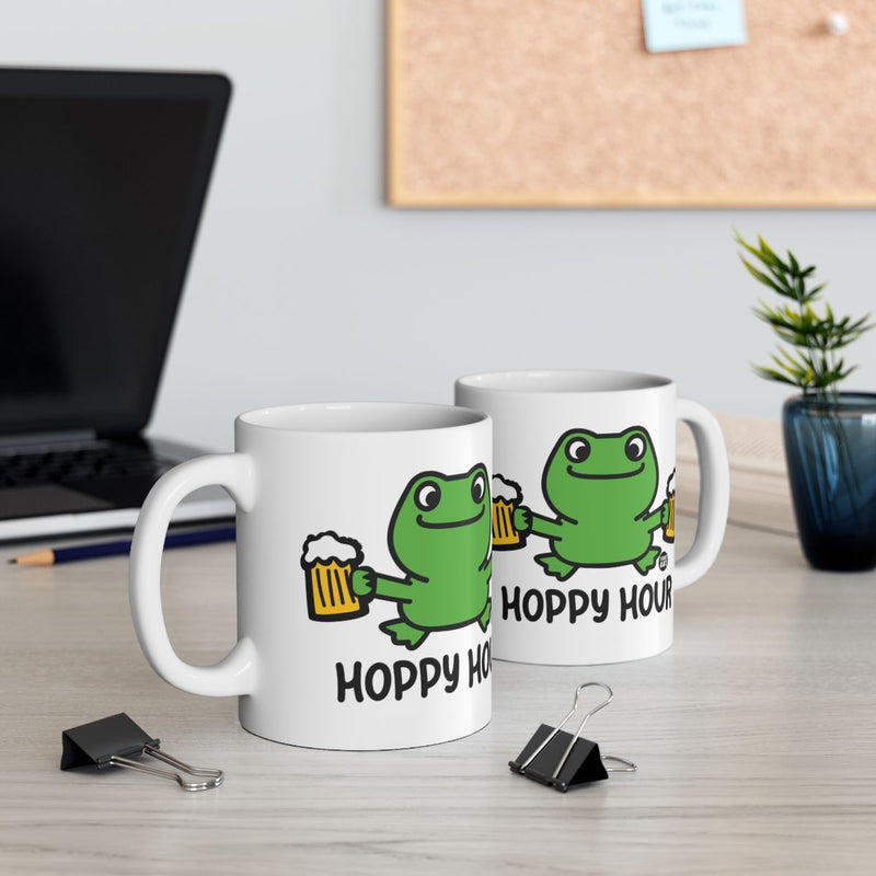 Load image into Gallery viewer, Hoppy Hour Frog Design Mug for Coffee and Tea Lover
