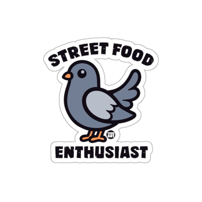 Load image into Gallery viewer, Street Food Enthusiast Sticker for Food Lovers
