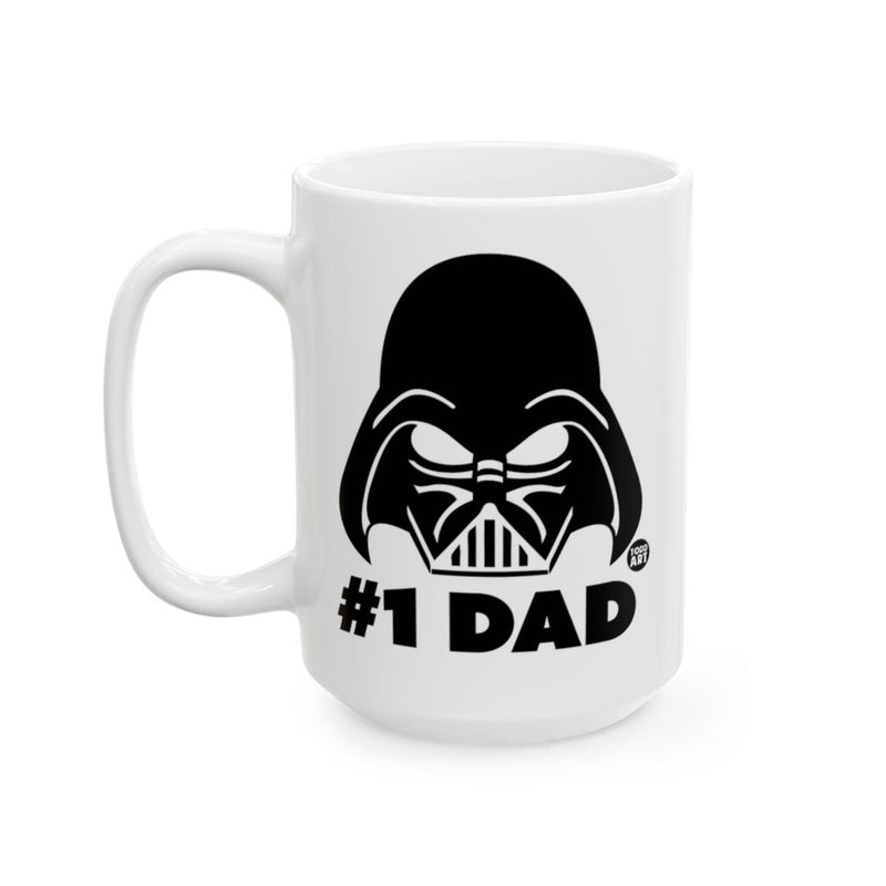 Load image into Gallery viewer, #1 Dad Darth Vader Themed Mug for Father's Day Gift
