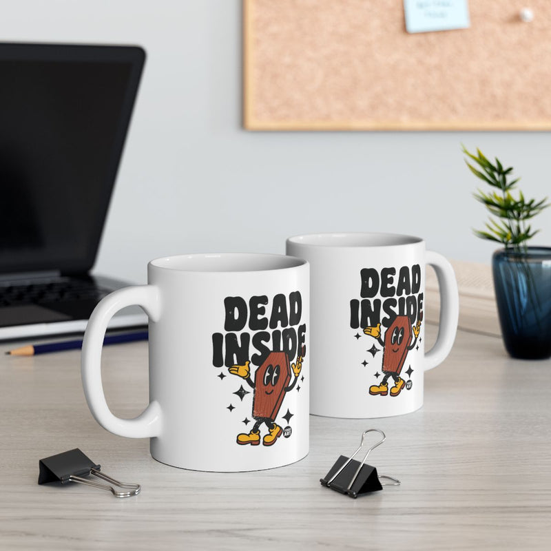 Load image into Gallery viewer, Dead Inside Funny Coffee Mugs for Office or Home Use
