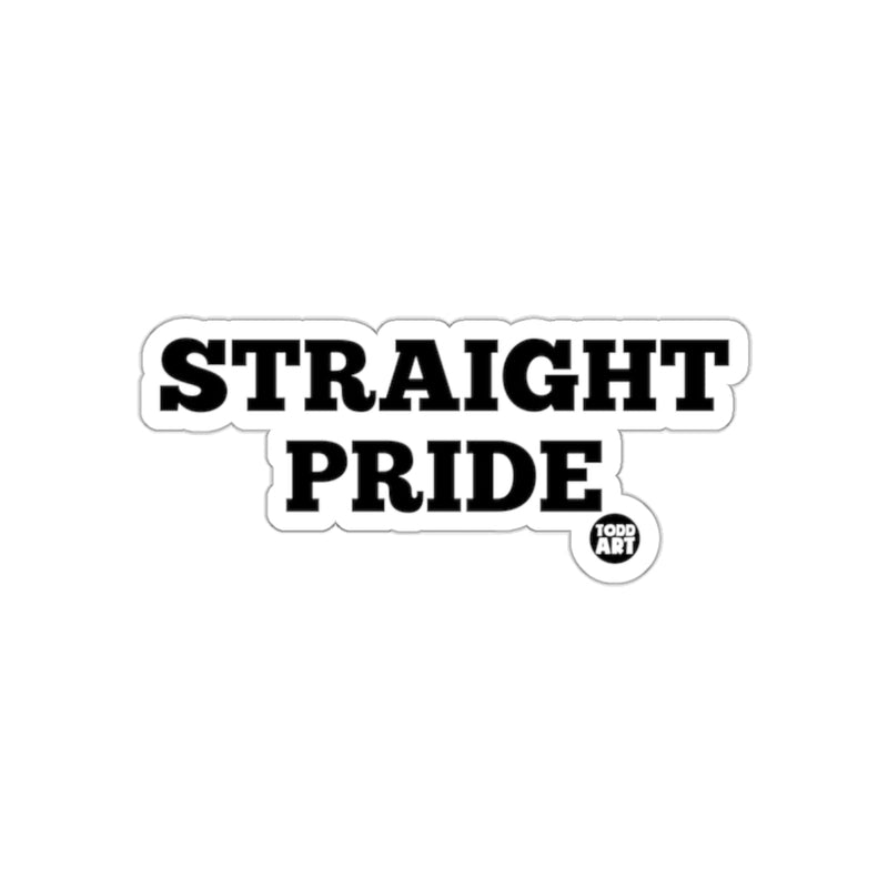 Load image into Gallery viewer, Straight Pride Todd Art decal sticker
