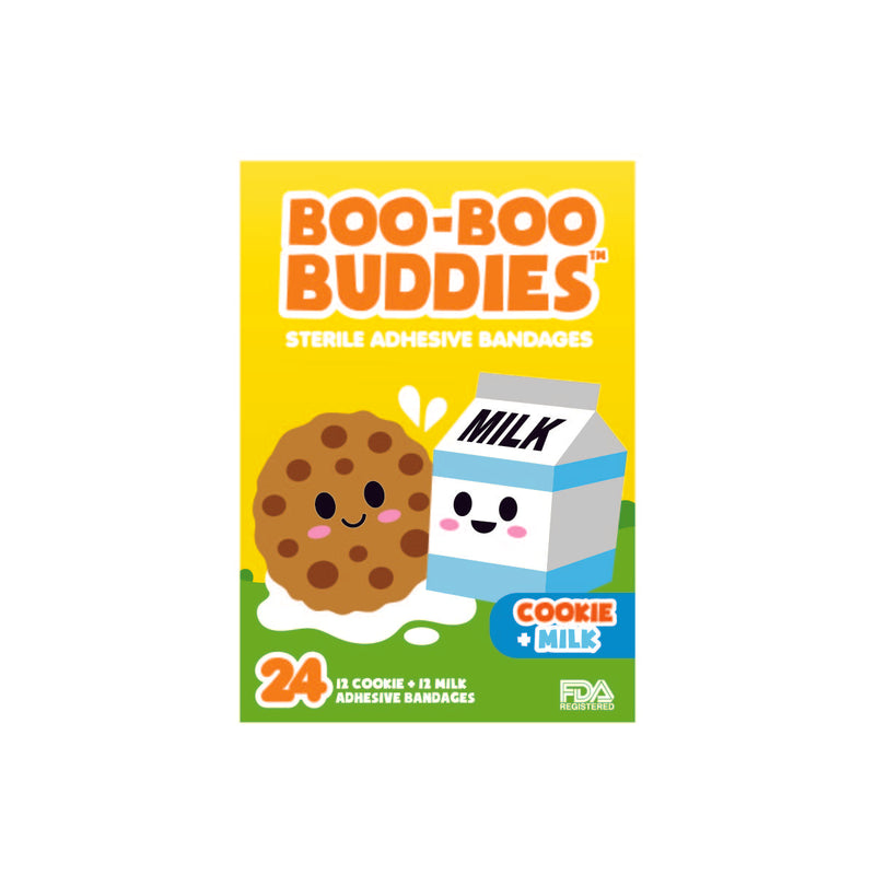 Load image into Gallery viewer, Boo-Boo Buddies Cookie and Milk Bandages
